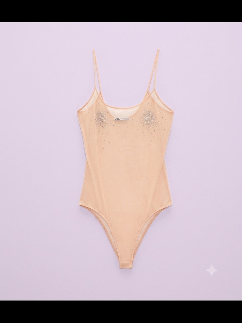ZARA TULLE BODYSUIT M